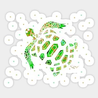 GREEK TURTLE Sticker